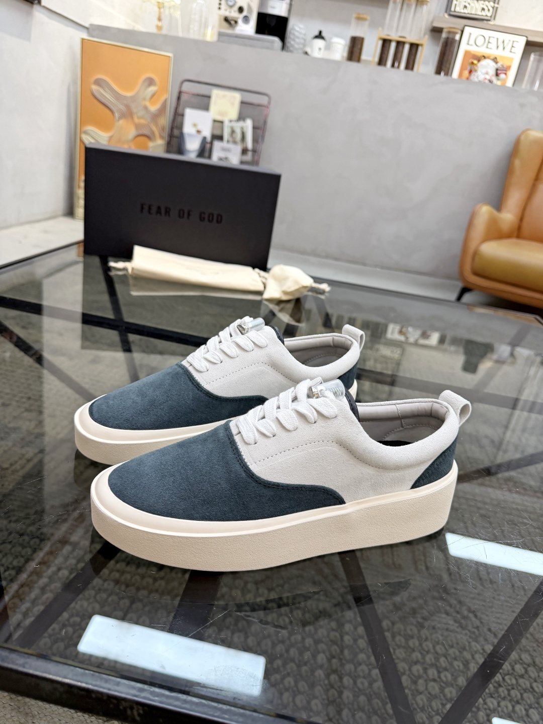 Fear of God Thick-Sole Low-Top Sneakers — front